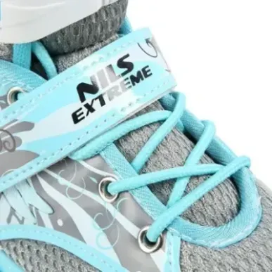 NA10602 BLUE РАЗМЕР M (35-38) РИНЕЙНЫЕ КОНЬКИ NILS EXTREME