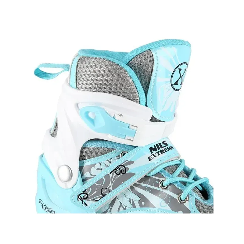 NA10602 BLUE РАЗМЕР M (35-38) РИНЕЙНЫЕ КОНЬКИ NILS EXTREME