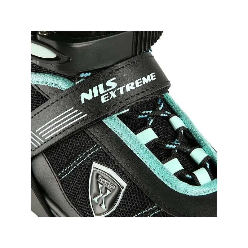 NA19088 BLACK-MINT SUURUS M (35-38) IN-LINE RUISID NILS EXTREME