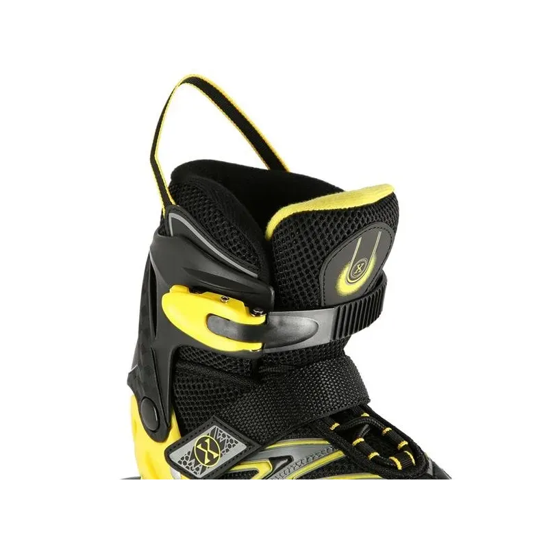 NA11010 MUST-KOLLANE SUURUS. L (39-42) IN-LINE RUISID NILS EXTREME