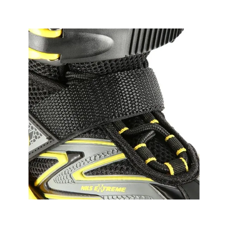 NA11010 ЧЕРНО-ЖЕЛТЫЙ РАЗМЕР. L (39-42) РОЛИКОВЫЕ КОНЬКИ NILS EXTREME