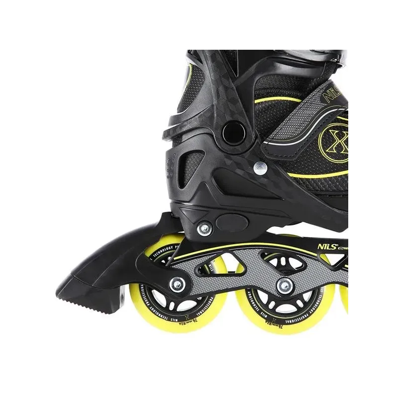 NA11008 MUST/KOLLANE SUURUS L (39-42) IN-LINE RUISID NILS EXTREME