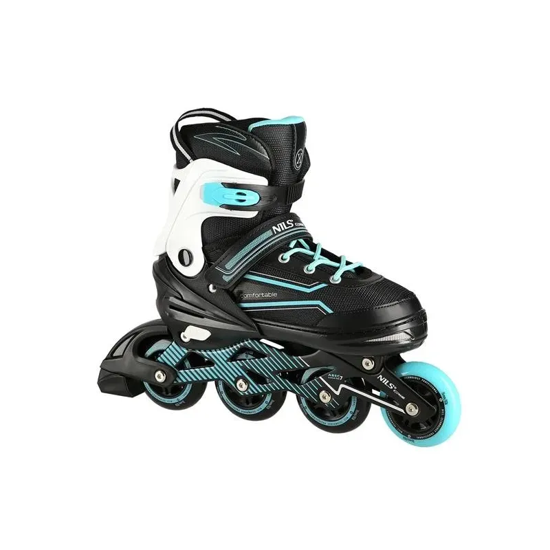 NA1169A БИРЮЗОВЫЙ РАЗМЕР L(39-42) РОДИОВЫЕ КОНЬКИ NILS EXTREME