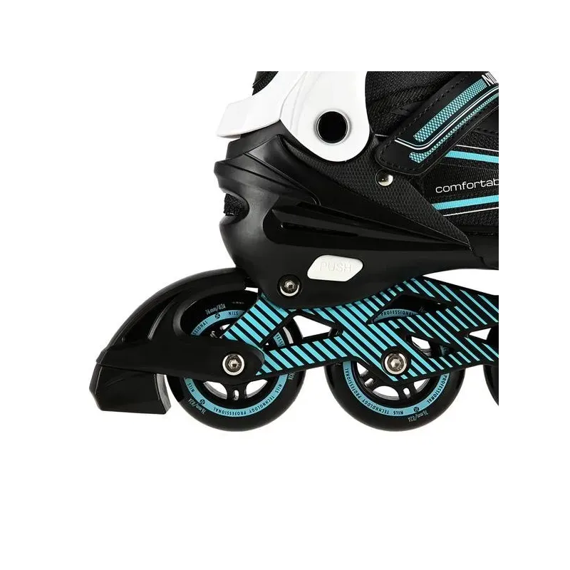 NA1169A БИРЮЗОВЫЙ РАЗМЕР L(39-42) РОДИОВЫЕ КОНЬКИ NILS EXTREME