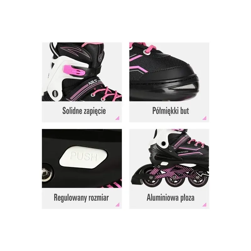 NA1169A ROOSA SUURUS M (35-38) RUISID NILS EXTREME