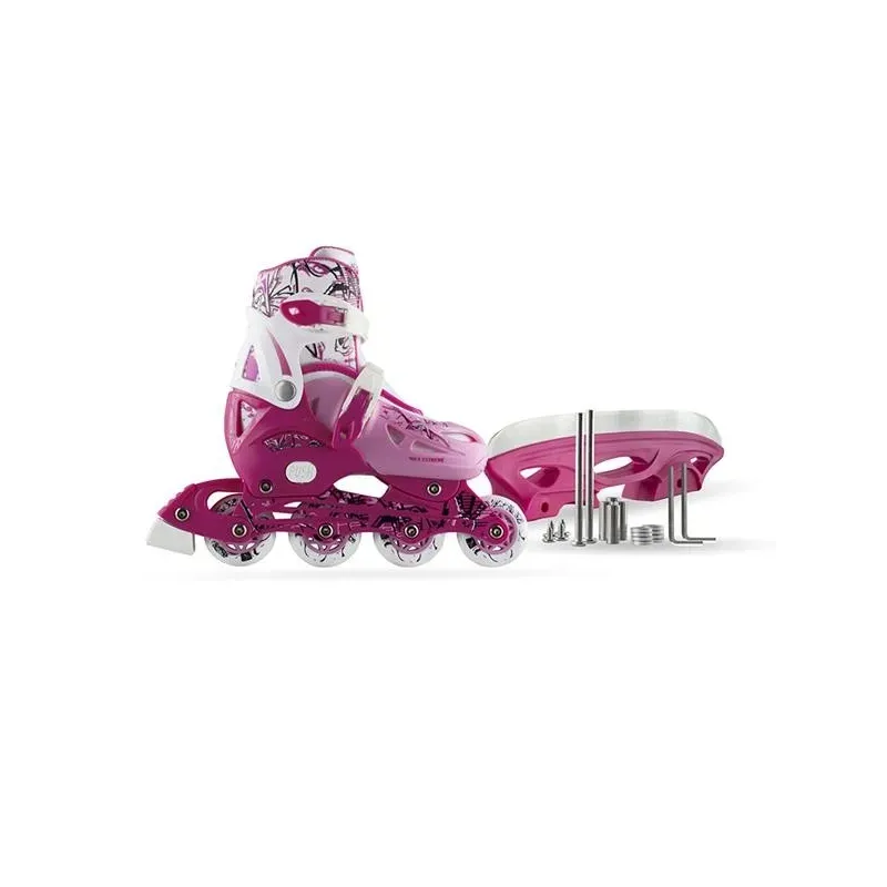 NH0320 A KOMPLEKT 4in1 ROOSA, SUURUS M (35-38) INLINE/RUISID NILS EXTREME