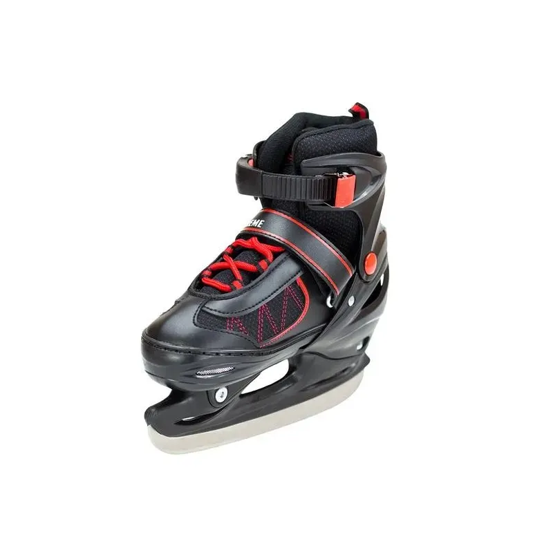 NH7103 A ЧЕРНО-КРАСНЫЕ ХОККЕЙНЫЕ КОНЬКИ РАЗМЕР L NILS EXTREME