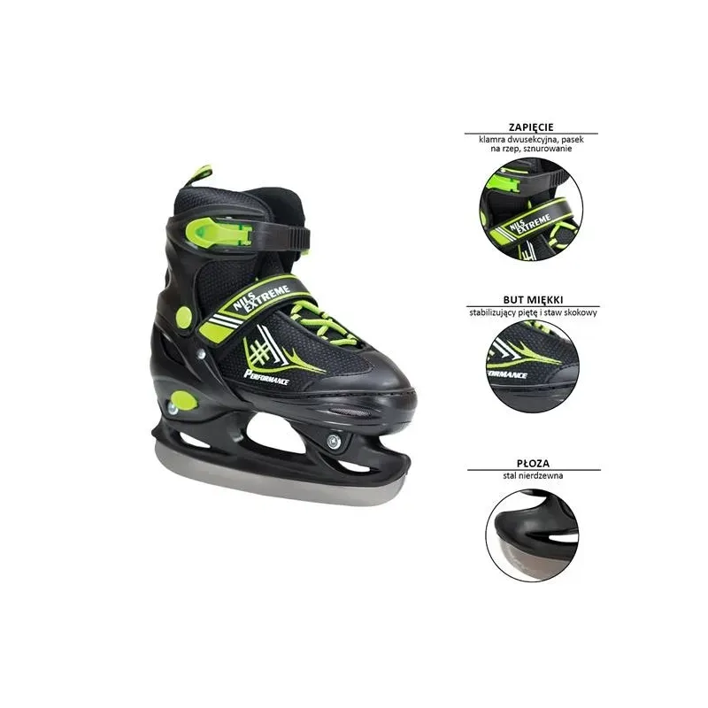 NH7104 A MUSTA/ROHELINE SUURUS S JÄÄKIUISUD NILS EXTREME