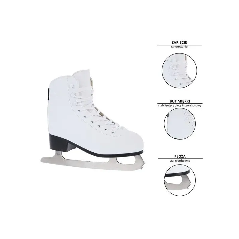 NF8565 S БЕЛЫЙ РАЗМЕР. 36 ФИГУРНЫЕ КОНЬКИ NILS EXTREME