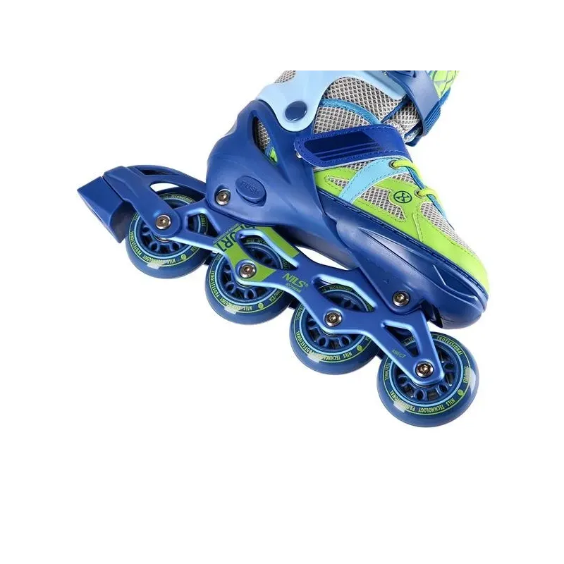 NJ1828A SININE-ROHELINE SUURUS M (35-38) IN-LINE RUISID NILS EXTREME