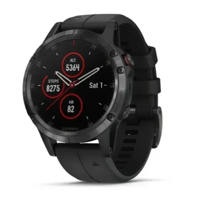 fenix 5 Plus,Sapphire,Black w/Blk Band,GPS Watch,EMEA