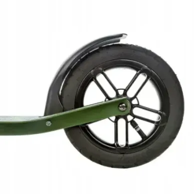 Kick scooter Raven Snug Camo AIR WHEEL 200mm with bell and bottle holder