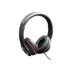 Gembird Stereo headset, &quotLos Angeles&quot + microphone, passive noise canceling Black