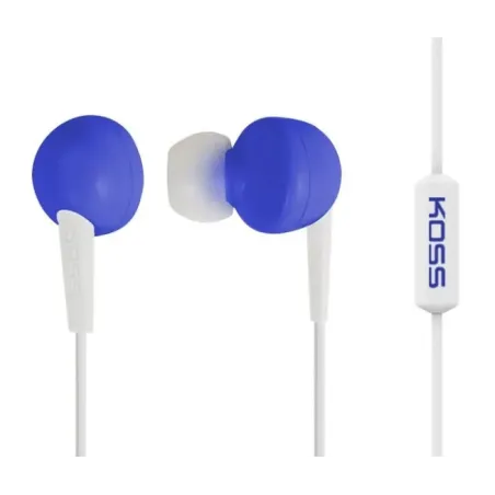 Koss Headphones KEB6iB Wired In-ear Microphone Blue