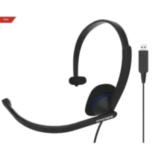 Koss Headphones CS195 USB Wired On-Ear Microphone Black