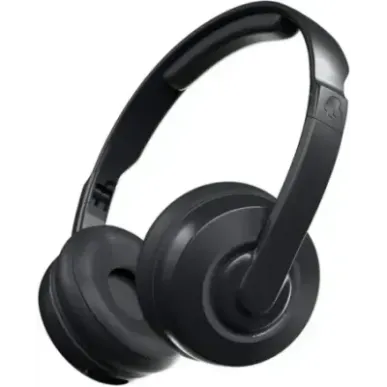 Skullcandy Wireless Headphones Cassette Wireless/Wired On-Ear Microphone Wireless Black