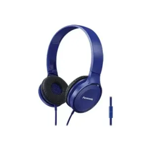 Panasonic Overhead Stereo Headphones RP-HF100ME-A Wired Over-ear Microphone Blue