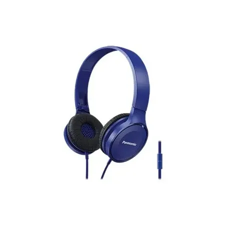 Panasonic Overhead Stereo Headphones RP-HF100ME-A Wired Over-ear Microphone Blue