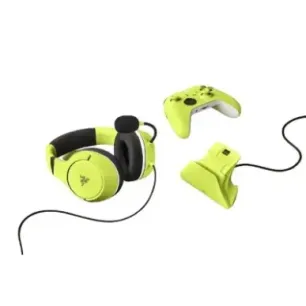 Razer Gaming Headset Kaira X and Charging Stand for Xbox Controller Duo Bundle Wired Over-Ear