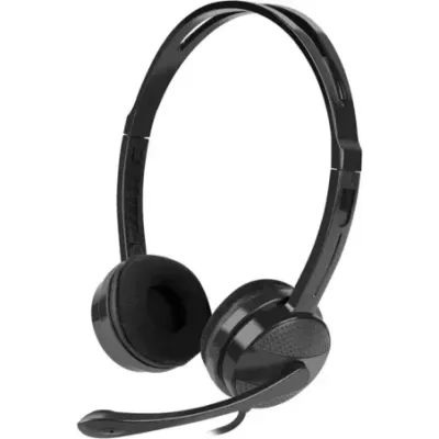Natec Headset Canary Go Wired On-Ear Microphone Noise canceling Black
