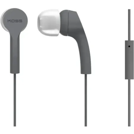 Koss Headphones KEB9iGRY Wired In-ear Microphone Gray