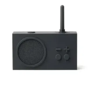 LEXON FM radio and wireless speaker TYKHO3 Wireless connection Dark Grey Bluetooth