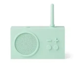 LEXON FM radio and wireless speaker TYKHO3 Wireless connection Mint Bluetooth