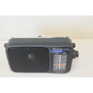SALE OUT. Panasonic RF-2400DEG-K Portable Radio, DAMAGED PACKAGING Panasonic Portable Radio RF-2400DEG-K