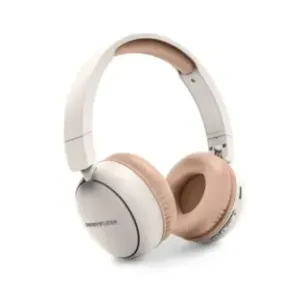 Energy Sistem Wireless Headphones with FM radio Radio Color Bluetooth Over-Ear Microphone Wireless Cream