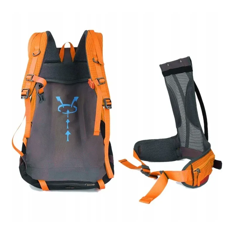 Походный рюкзак Aoking 50L Orange с вентилируемой рамой Походный рюкзак Aoking 50L Orange с вентилируемой рамой