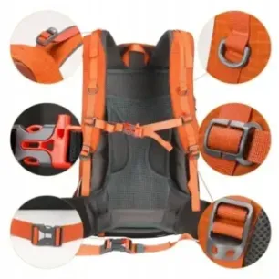 Matkaseljakott Aoking 50L Orange eemaldatava raamiga Matkaseljakott Aoking 50L Orange eemaldatava raamiga