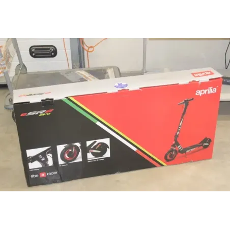 SALE OUT. Aprilia Electric Scooter E-SR2 EVO, Black/Red Aprilia E-SR2 EVO Electric Scooter 500 W 25 km/h 10