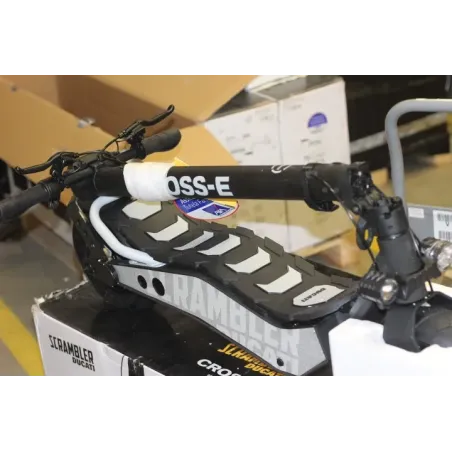 SALE OUT. Ducati Electric Scooter Scrambler Cross E, Black Ducati branded Electric Scooter Scrambler CROSS-E 500 W