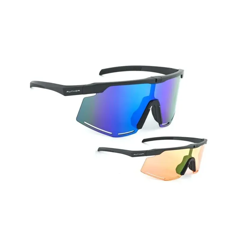 Author Sunglasses ZX8 Orange 65 &amp BlueRevo 13   (grey-matt)