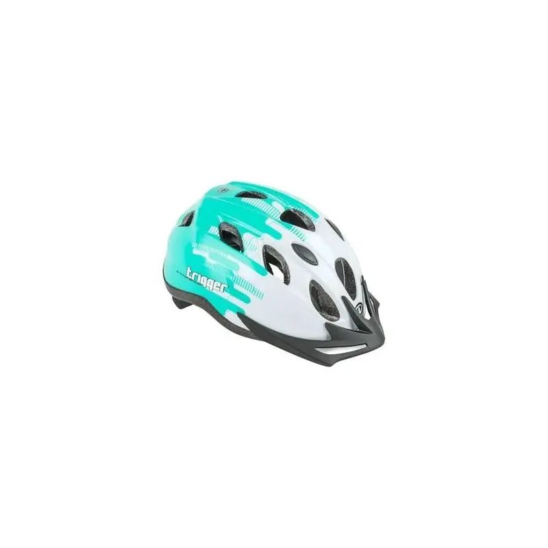 Author Helmet Trigger Inmold 52-56cm (174 white/green)