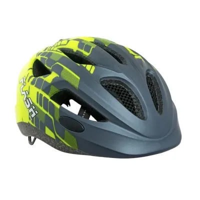 Author Helmet Flash Inmold X8 matt 47-51cm (171 grey/yellow-neon-matt)