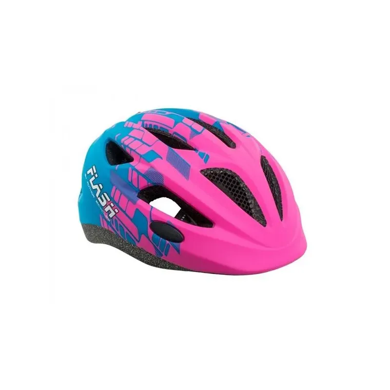 Author Helmet Flash Inmold X8 matt 51-55cm (162 pink/blue-matt)