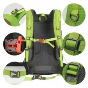 Походный рюкзак Aoking 50L Green с вентилируемой рамой Походный рюкзак Aoking 50L Green с вентилируемой рамой