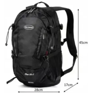 Matkaseljakott RG Camp One 20L trekking Black