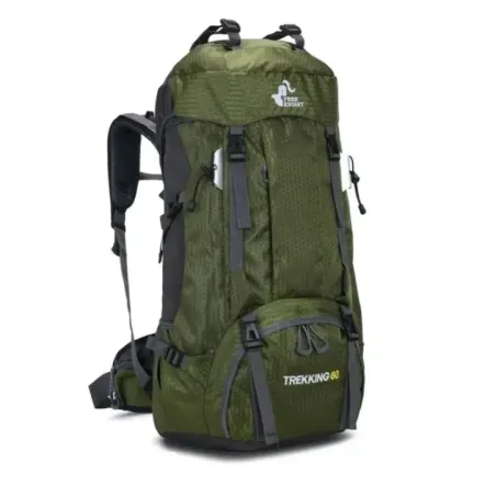 Походный рюкзак RG Trekking 60 (50L + 10L) Khaki Green