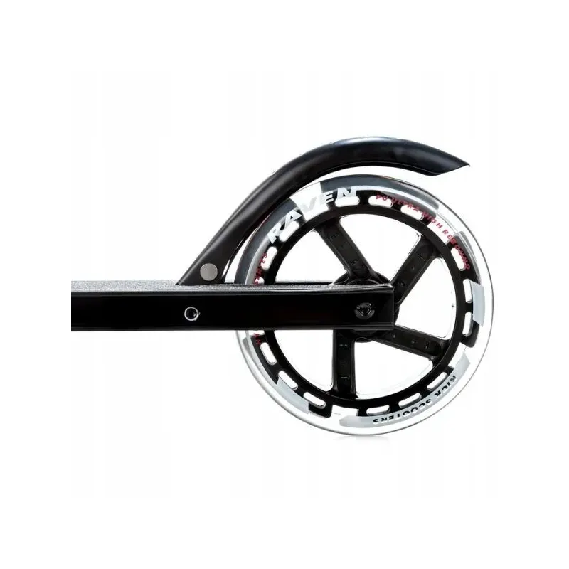 Складной самокат Raven Destruct 145мм c ручным тормозом,LED колеса