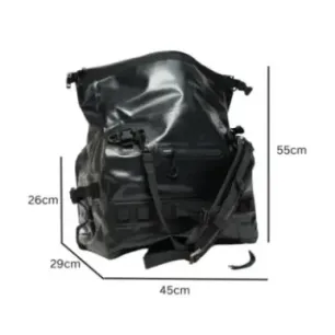 2-в-1 Сухая сумка-рюкзак Resono B40 40L Matte Black 2-в-1 Сухая сумка-рюкзак Resono B40 40L Matte Black