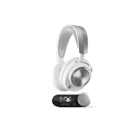 SteelSeries Gaming Headset Arctis Nova Pro X Bluetooth Over-Ear Noise canceling Wireless White