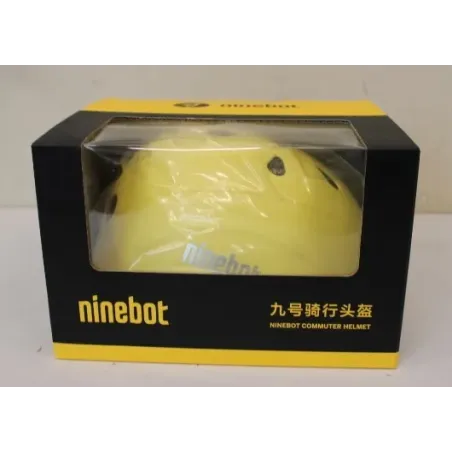 SALE OUT. Segway Ninebot Commuter Helmet (Yellow) L, UNPACKED, USED, SCRATCHED Ninebot Commuter Helmet Yellow