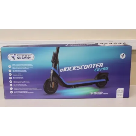 SALE OUT. Ninebot by Segway eKickScooter C2 Pro E, Black/Blue, UNPACKED, USED, SCRATCHES