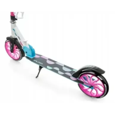 Kokkupandav tõukeratas Raven Galaxia Blue/Pink 200mm LED ratastega ja pudelihoidjaga+kell