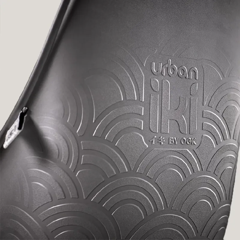 URBAN IKI Rear carrier seat BLACK/BROWN key lock