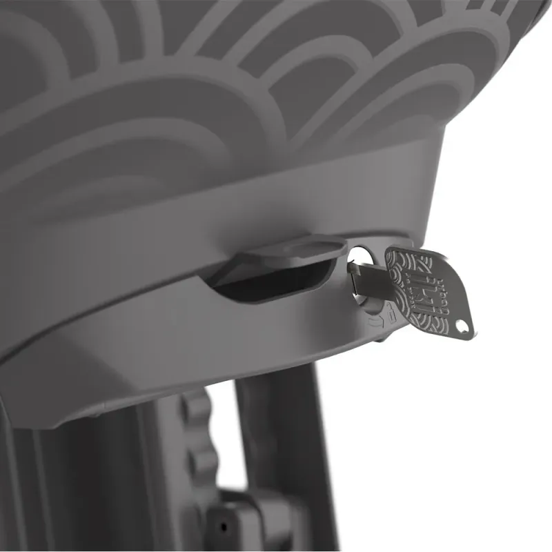 URBAN IKI Rear frame seat BLACK/BLACK key lock