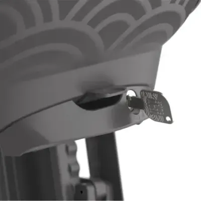 URBAN IKI Rear frame seat BLACK/BLACK key lock