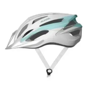 Bike Helmet Alpina MTB17 white &amp light blue 54-58